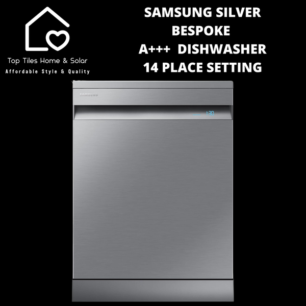 Samsung Silver Bespoke A+++ Dishwasher - 14 Place Setting