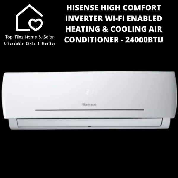 Hisense High Comfort Inverter Wi-Fi Enabled Heating & Cooling Air Conditioner - 24000BTU