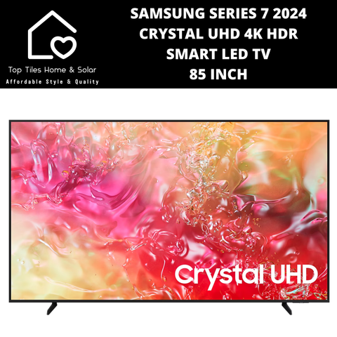Samsung Series 7 2024 - Crystal UHD 4K HDR Smart LED TV - 85 Inch