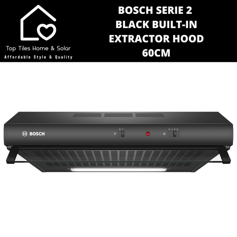 Bosch Serie 2 - Black Built-in Extractor Hood - 60cm