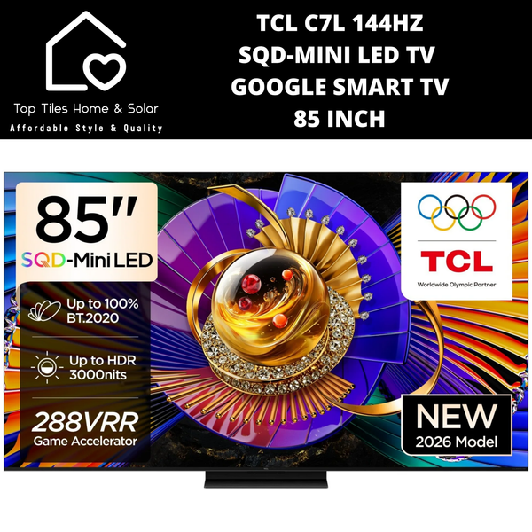 TCL C7L 144Hz SQD-Mini LED Google Smart TV - 85 Inch
