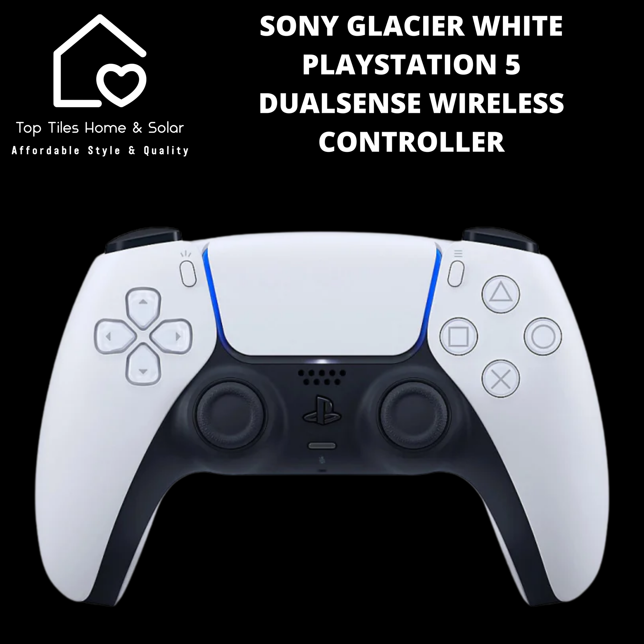 Sony Glacier White PlayStation 5 DualSense Wireless Controller