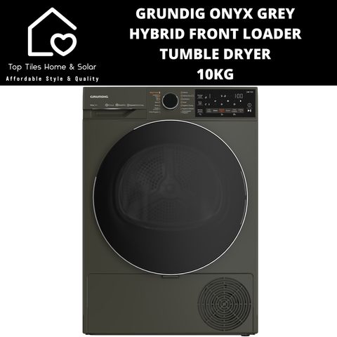 Grundig Onyx Grey Hybrid Front Loader Tumble Dryer - 10kg