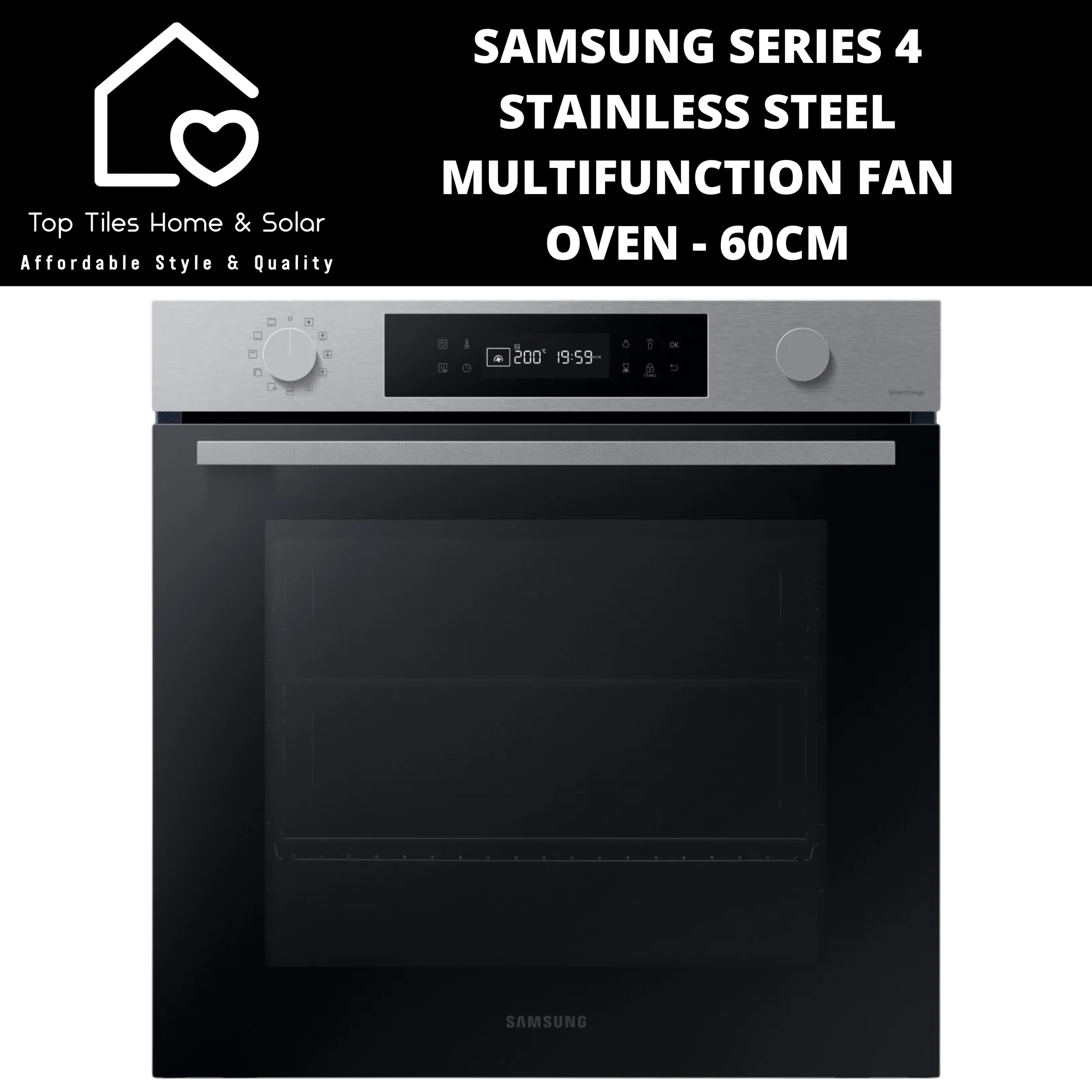Samsung Series 4 - Stainless Steel Multifunction Fan Oven - 60cm