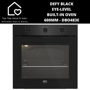 Defy Black Eye-level Built-in oven - 60cm DBO483E