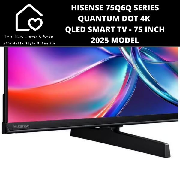 Hisense 75Q6Q Series Quantum Dot 4K QLED Smart TV - 75 Inch 2025 MODEL