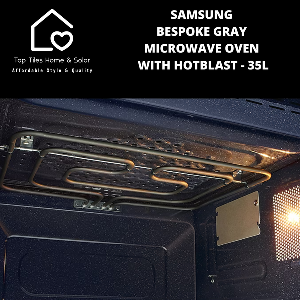 Samsung Bespoke Microwave Oven with HotBlast - 35L