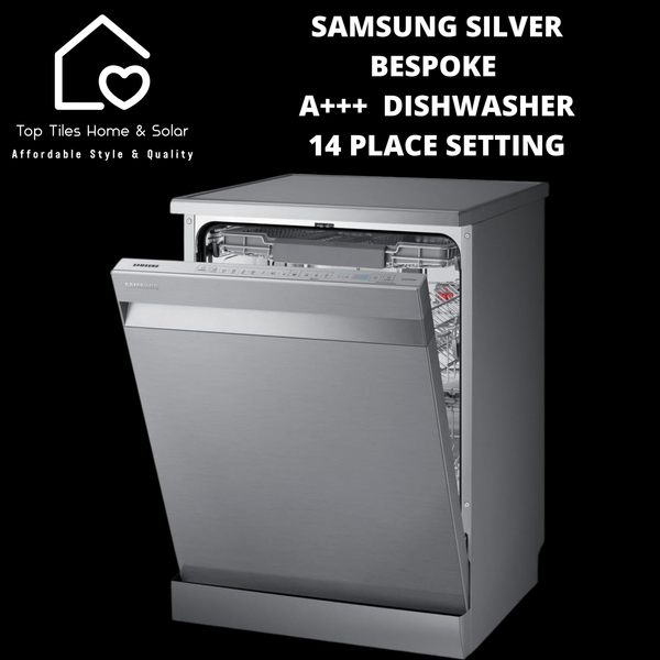 Samsung Silver Bespoke A+++ Dishwasher - 14 Place Setting