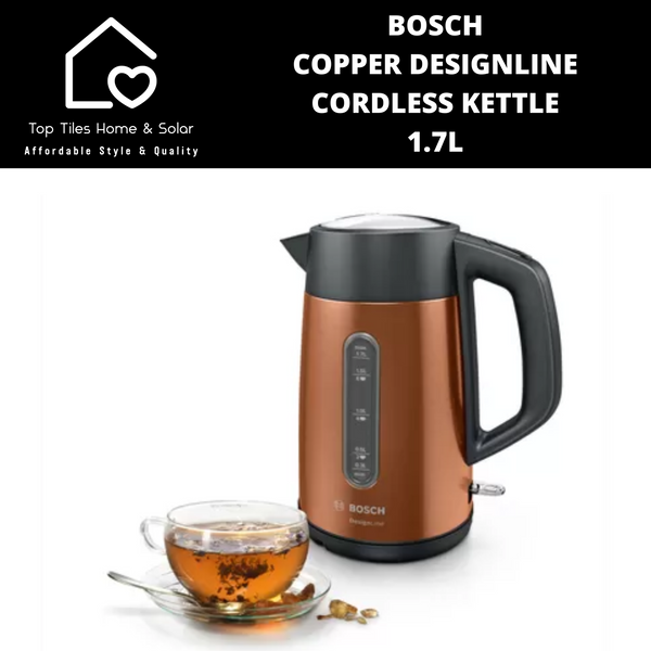 Bosch Copper DesignLine  Cordless Kettle - 1.7L