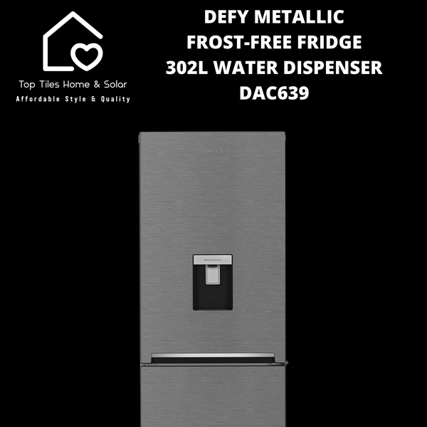 Defy Combi Frost-Free Fridge - 302L Water Dispenser DAC639