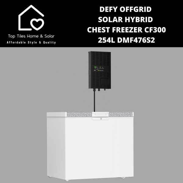 Defy Offgrid Solar Hybrid Chest Freezer CF300 - 254L DMF476S2