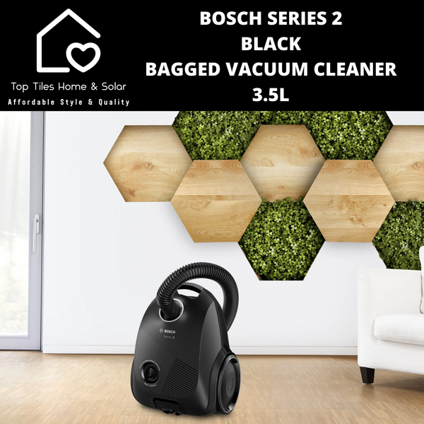 Bosch Series 2 - Black Bagged Vacuum Cleaner - 3.5L