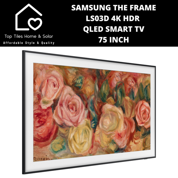 Samsung The Frame LS03D 4K HDR QLED Smart TV - 75 Inch