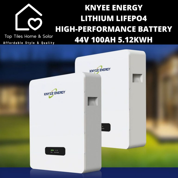 Knyee Energy Lithium LiFePo4 High-Performance Solar Battery - 44V 100Ah 5.12kWh