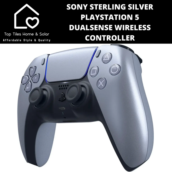 Sony Sterling Silver PlayStation 5 DualSense Wireless Controller
