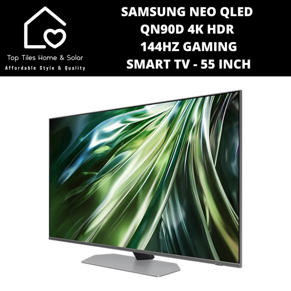 Samsung Neo QLED QN90D 4k HDR 144Hz Gaming Smart TV - 55 Inch