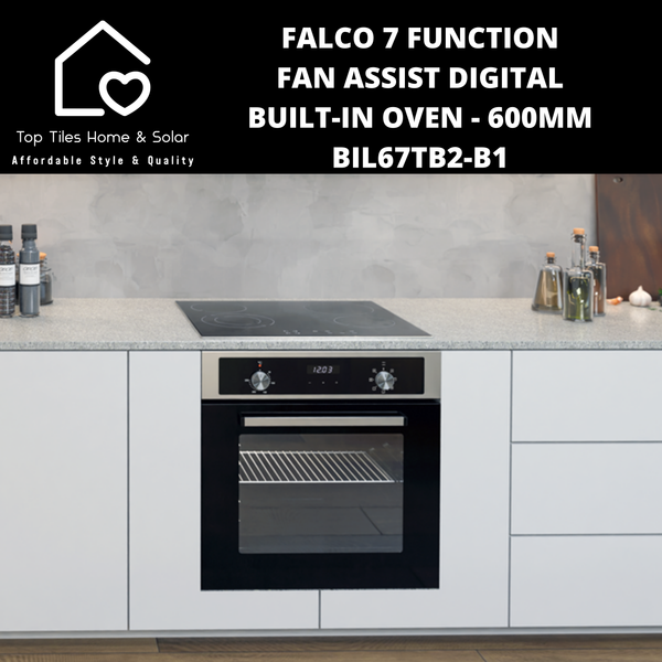 Falco 7 Function Fan Assist Digital Built-in Oven - 600mm BIL67TB2-B1