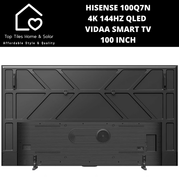 Hisense 100Q7N 4K 144Hz Vidaa Smart QLED TV - 100 Inch