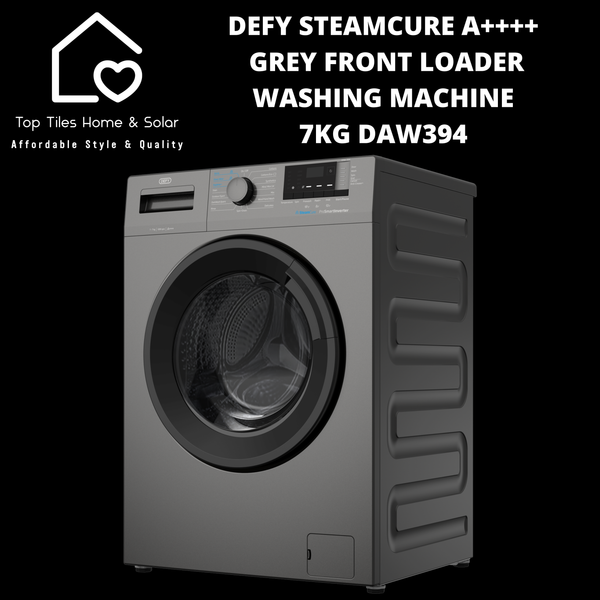 Defy SteamCure A+++ Grey Front Loader Washing Machine - 7kg DAW394