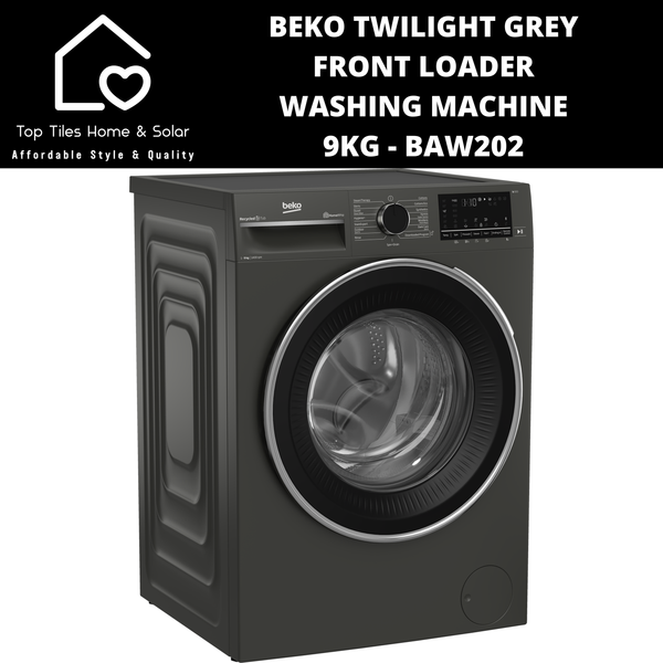Beko Twilight Grey Front Loader Washing Machine - 9kg BAW202