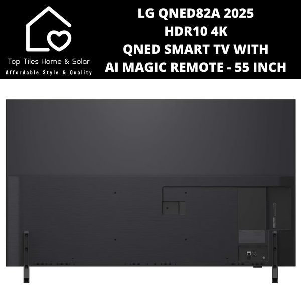 LG QNED82A 2025 HDR10 4K QNED Smart TV with AI Magic Remote - 55 Inch