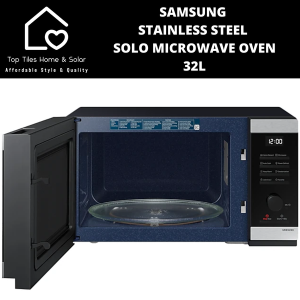 Samsung Stainless Steel Solo Microwave Oven - 32L
