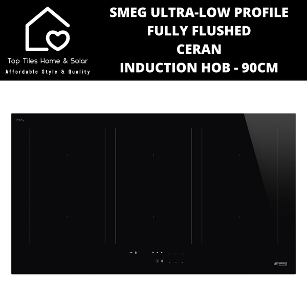 Smeg Ultra-Low Profile Fully Flushed Ceran Induction Hob - 90cm