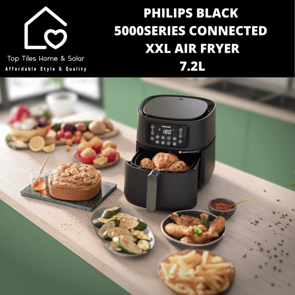 Philips Black 5000Series Connected XXL Air Fryer - 7.2L