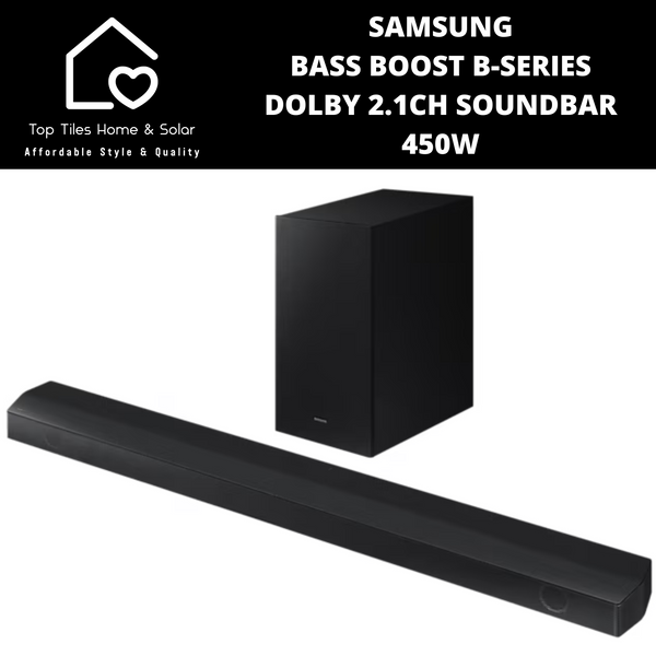 Samsung Bass Boost B-Series Dolby 2.1CH Soundbar - 450W