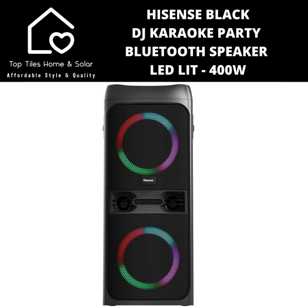 Hisense DJ Karaoke Party Bluetooth Speaker LED Lighting - 400W