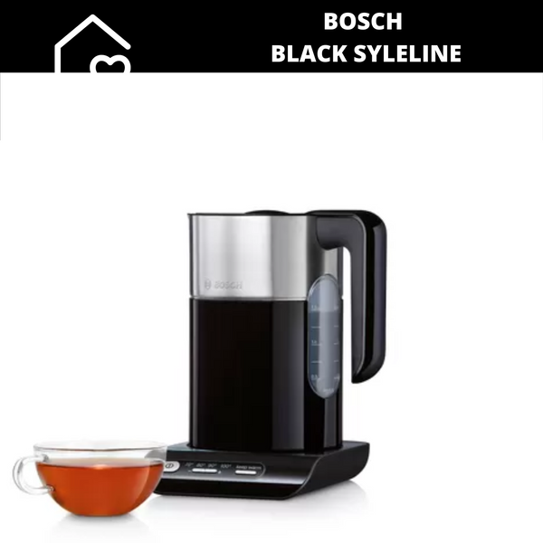 Bosch Black SyleLine Cordless Kettle - 1.7L