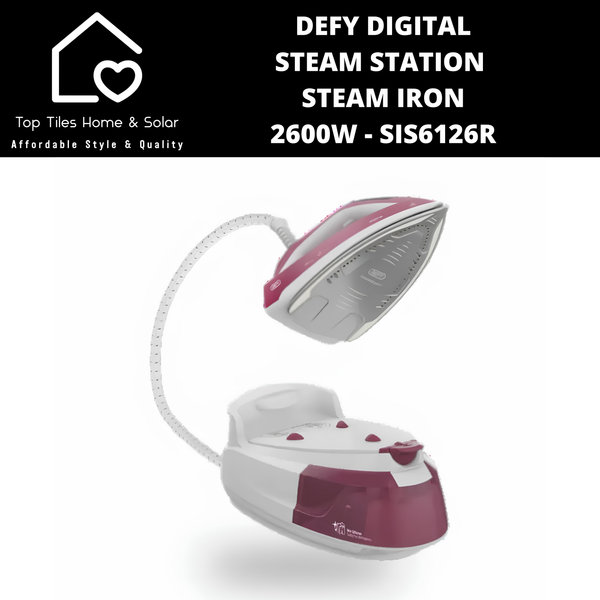 Defy Digital Steam Station Steam Iron - 2600W SIS6126R