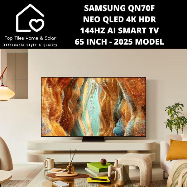 Samsung QN70F Neo QLED 4k HDR 144Hz Ai Smart TV - 65 Inch