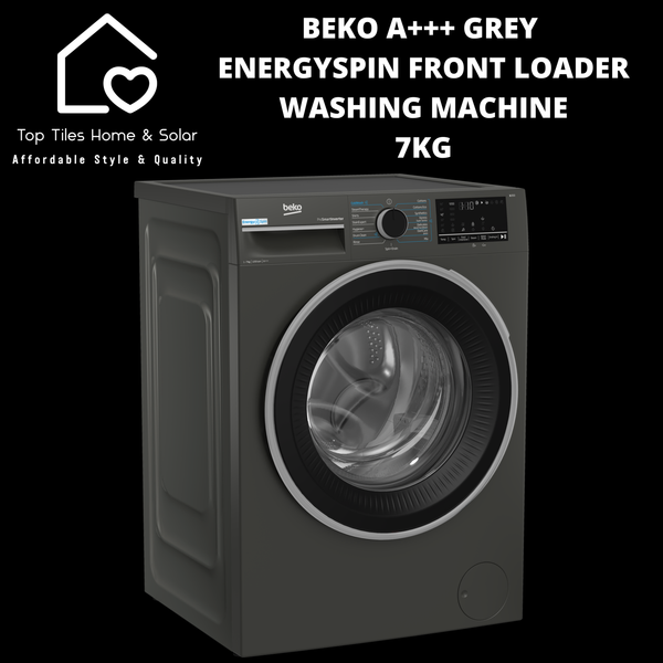 Beko A+++ Grey EnergySpin Front Loader Washing Machine - 7kg
