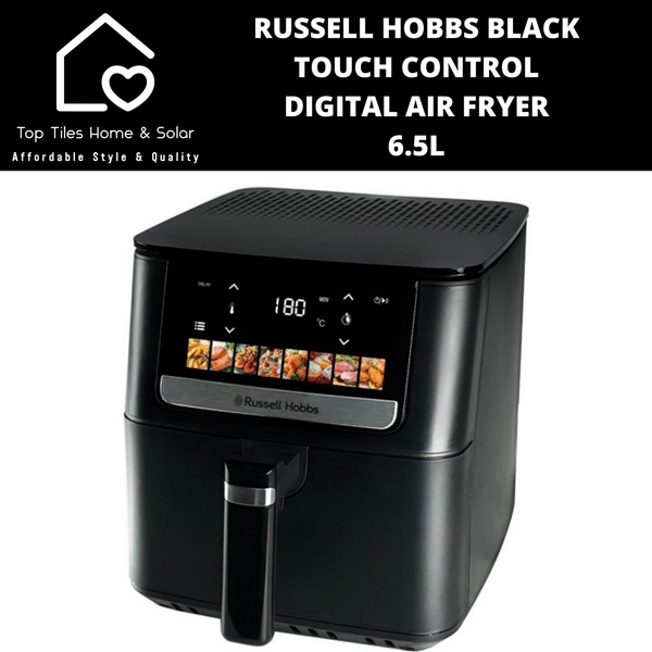 Russell Hobbs Black Touch Control Digital Air Fryer - 6.5L