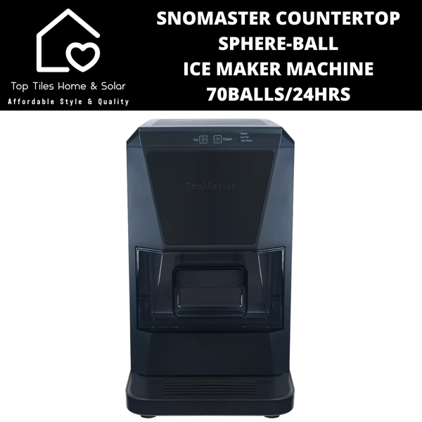 Snomaster Countertop Sphere-Ball Ice Maker Machine - 70Balls/24Hrs
