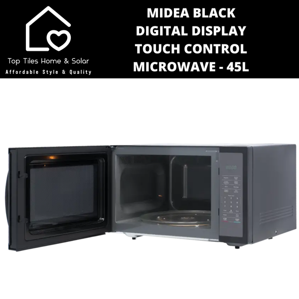 Midea Black Digital Touch Control Microwave - 45L