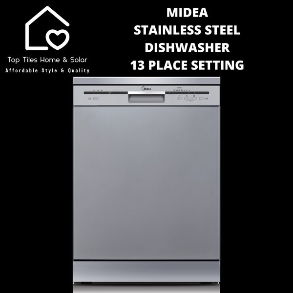 Midea Stainless Steel Dishwasher - 13 Place Setting