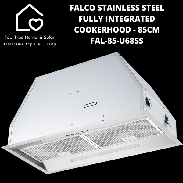 Falco Stainless Steel Fully Integrated Cookerhood - 85cm FAL-85-U68SS