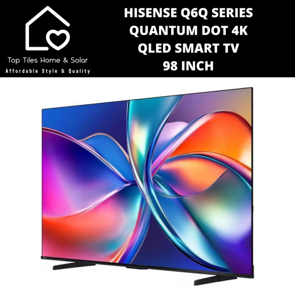 Hisense Q6Q Series Quantum Dot 4K QLED Smart TV - 98 Inch 2025 MODEL