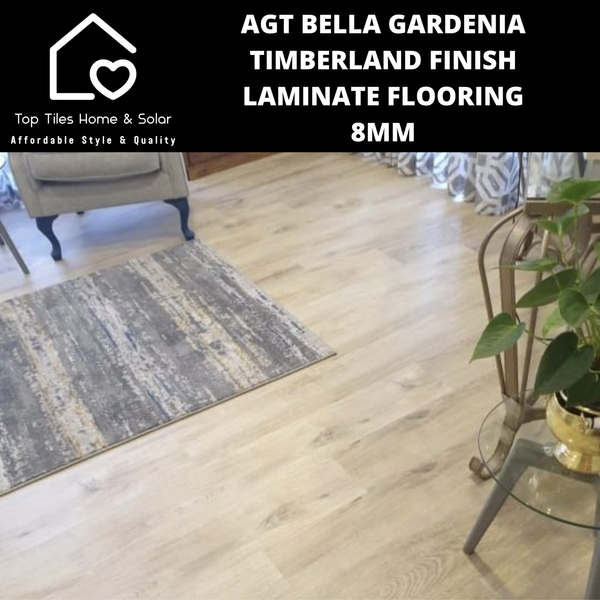AGT Bella Gardenia Timberland Finish Laminate Flooring - 8mm