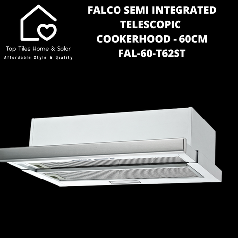 Falco Semi Integrated Telescopic Cookerhood - 60cm FAL-60-T62ST
