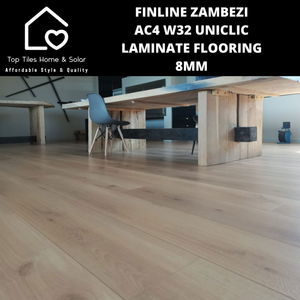 FINline Zambezi AC4 W32 UniClic Laminate Flooring - 8mm