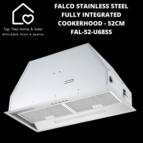 Falco Stainless Steel Fully Integrated Cookerhood - 52cm FAL-52-U68SS