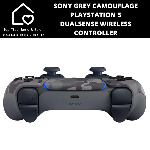 Sony Grey Camouflage PlayStation 5 DualSense Wireless Controller