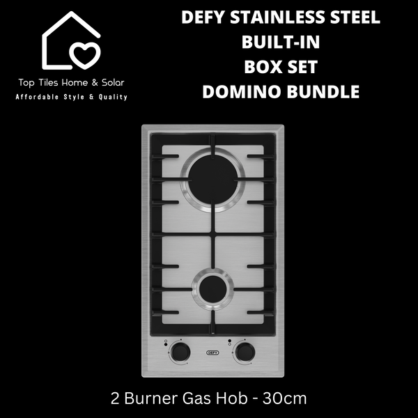Defy Stainless Steel Built-in Box Set - Domino Bundle
