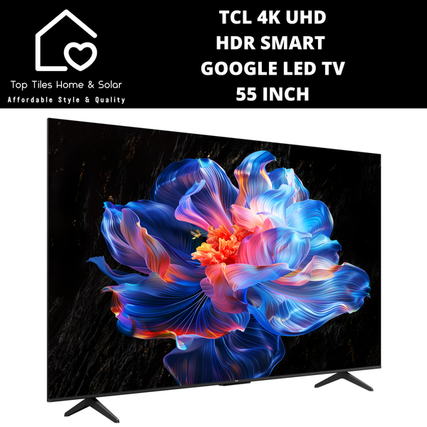 TCL P6K 4K UHD HDR Smart Google LED TV - 55 Inch