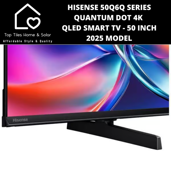 Hisense 50Q6Q Series Quantum Dot 4K QLED Smart TV - 50 Inch 2025 MODEL