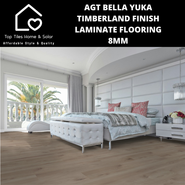 AGT Bella Yuka Timberland Finish Laminate Flooring - 8mm