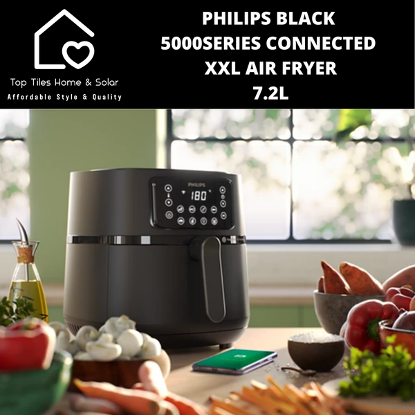 Philips Black 5000Series Connected XXL Air Fryer - 7.2L